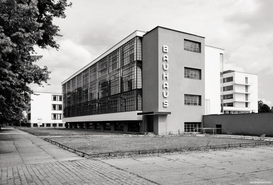 Bauhaus building that inspired the AD HAUS name